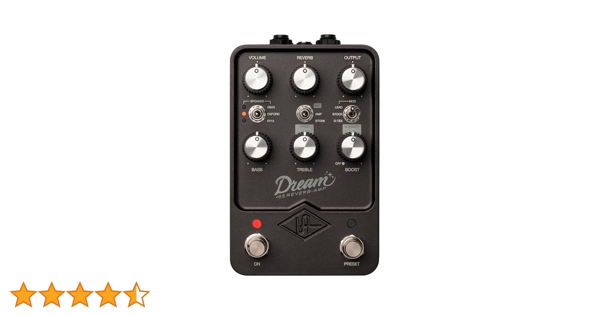 Universal Audio UAFX Dream '65 Reverb Amplifier Pedal: Amazon.co
